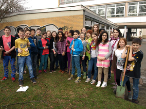 Teilnehmer der Schulgarten AG