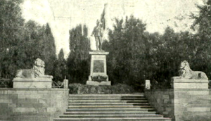 Der Eingang zum Alten Friedhof vor dem 2. Weltkrieg