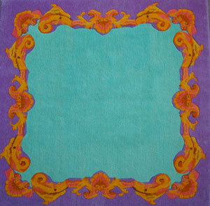 "Barock", Vorlage alte barocke Muster - 152 x 155 cm - Fr. 870.-