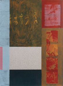 Bag 2, 1988, Painting, Screenprint on Canvas, 110 x 150 cm