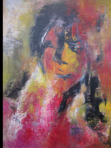  Die Fremde   80 x 100 cm