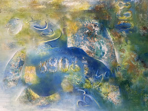  Summertime  Collage     60 x 80 cm