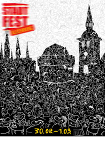 Entwurf für ein Stadtfestplakat, 2012