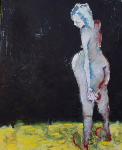 New Running Shoes, oil on canvas, 3' 7" X 3', 2012, $525