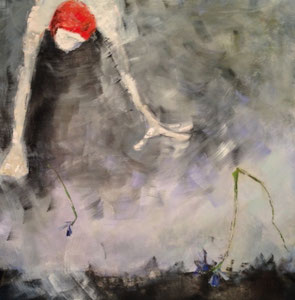 Anicia, oil on canvas, 2' 6" X 2' 6", 2015 (private collection)