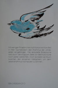 Rückseite des Büchleins "Bei mir zuhause"