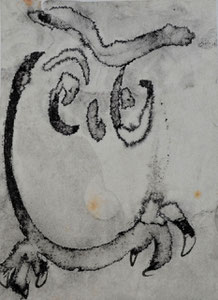 Eule/9,1x12,2 cm/ ID: R122-2248,1