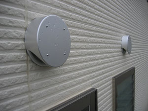 水滴が垂れにくいベントキャップ