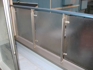 ベランダアルミ手摺