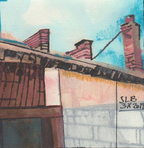 Technique mixte 15x15 cm