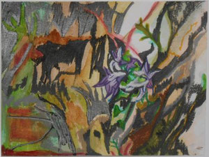 Technique mixte 21x15cm