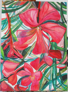 Technique mixte, 57x76 cm .