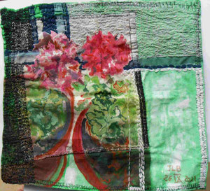 Technique mixte, 33 X 36 cm.