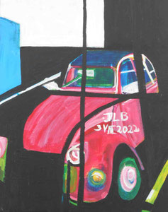 Technique mixte , 50 X 65 cm .