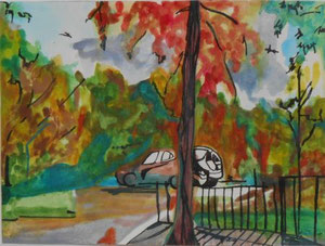 Technique mixte 21x15 cm