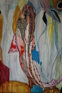 Technique mixte , 0,77 X 1,11 m .
