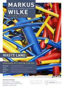 Plakat "Waste land"