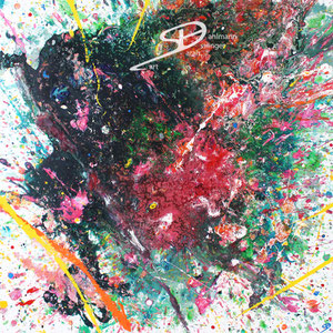 Sarah Esslinger-Dahlmann, Erwachen, Juli 2023, 90 x 90 cm, Acrylfarbe, Mischtechnik auf Leinwand