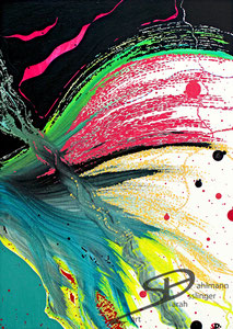 Sarah Esslinger-Dahlmann, Erblühen, Oktober 2005, 50 x 70 cm, Ölfarbe auf Leinwand