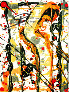 Sarah Esslinger-Dahlmann, Der Antrieb, April 2011, 30 x 40 cm, Acrylfarbe auf Leinwand