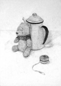 K.Mさん作　静物デッサン