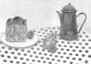Y.Fさん作　静物デッサン