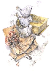 N.Mさん作　細密淡彩