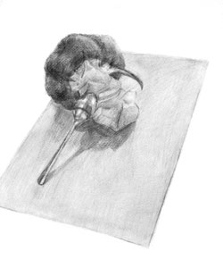 R.Oさん作　卓上構成デッサン