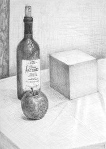 A.Wさん作 静物デッサン