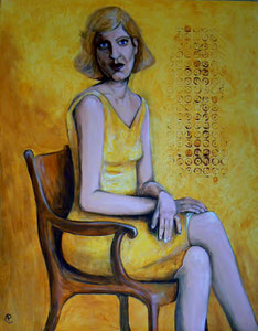 Acryl Painting 80 x 100 cm "Isabella"