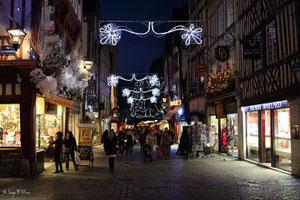 Illuminations de Noël 2014  - Rouen - Seine Maritime - Haute Normandie - France