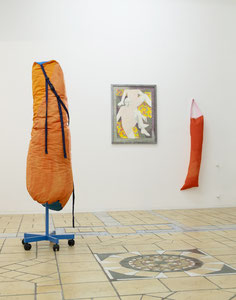 Exhibition view SOFTIES, with Lucas Kaiser at Projektraum145, Berlin Mitte, 2020