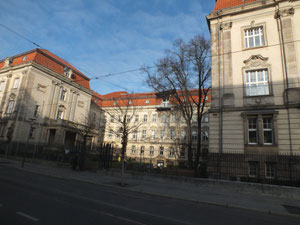 Gebäude, heute Teil der Universität