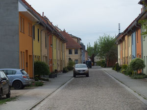 Wohnastraße im Citybereich