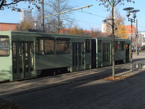 Trambahn am Europaplatz