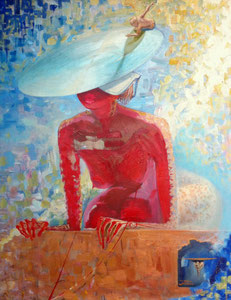 `Ispiration from Monaco 2` 2013. size 60/90cm oil, acrylic on canvas, SOLD