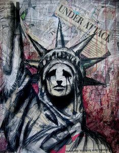 Liberty is Dying 20x30