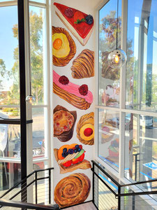 Mural for O'Brien's Bakery in San Diego