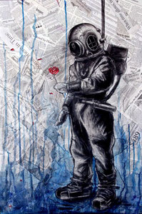 Facing Obsolescence 24x30 *SOLD
