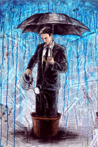 The Discontented 24x36 *SOLD