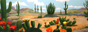 Mural for McDonald's in Texas.