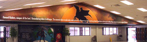 Mural for public school in Texas.