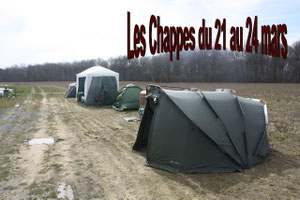 Les chappes du 21 au 24 mars 2013