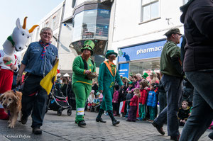 Galway, parade de la St-Patrick, association