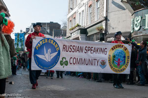 Galway, parade de la St-Patrick, associations