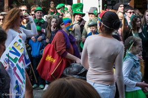 Galway, parade de la St-Patrick, association