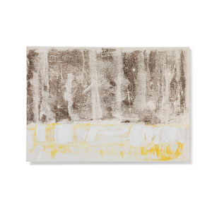 Wald 4, 2013, 42 x 60 cm, printing ink on paper on wood