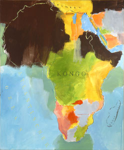 Kongo, 1999, 140 x 115 cm, acrylic on canvas