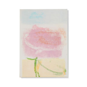 Blume 1, 2014, 30 x 21 cm, printing ink on paper on wood