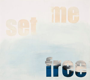set me free, 2006, 48 x 54 cm, oil on paper